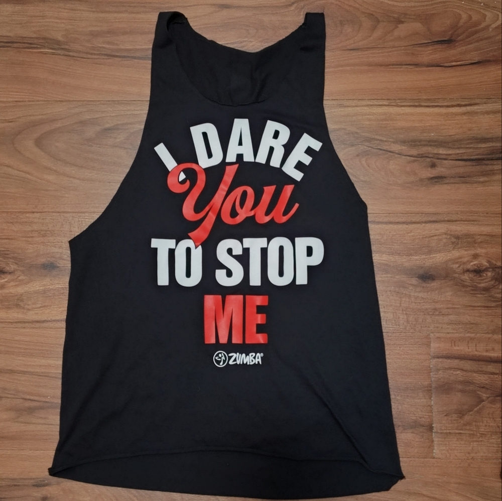 Zumba Fitness Black and Red XS Tank Top